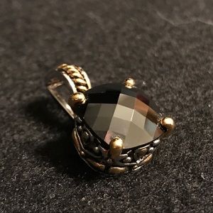 Black Crystal Pendant